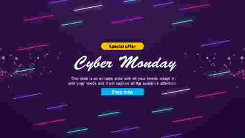 Free Cyber Monday template